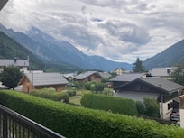 View from balcony.