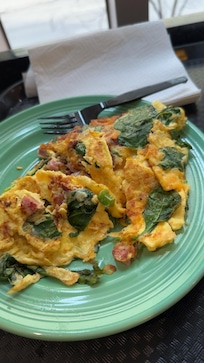 Omelette station was a great idea 🍳