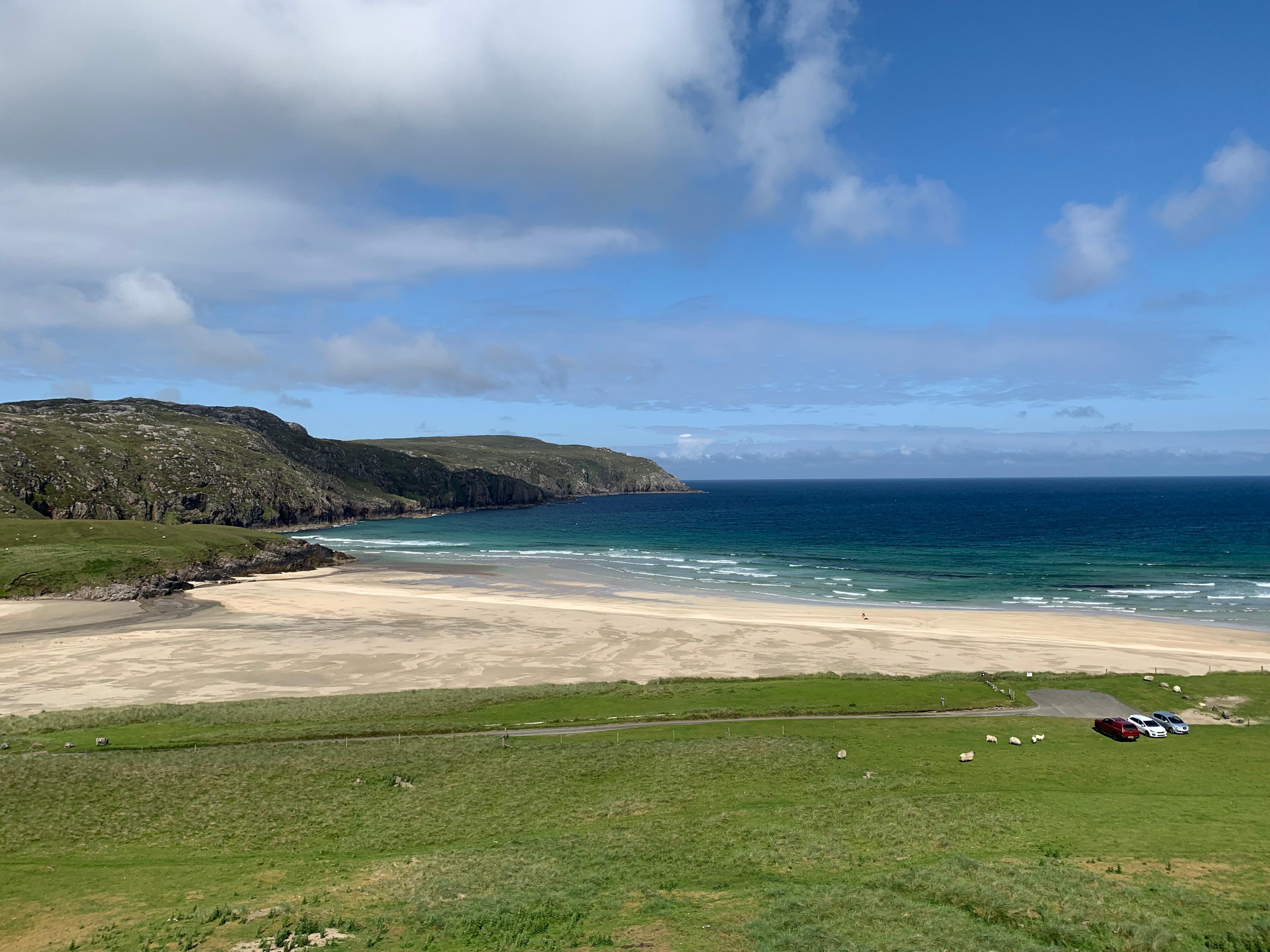 Lovely beaches on the west coast of Lewis and Harris 