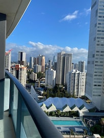 City from 20th floor