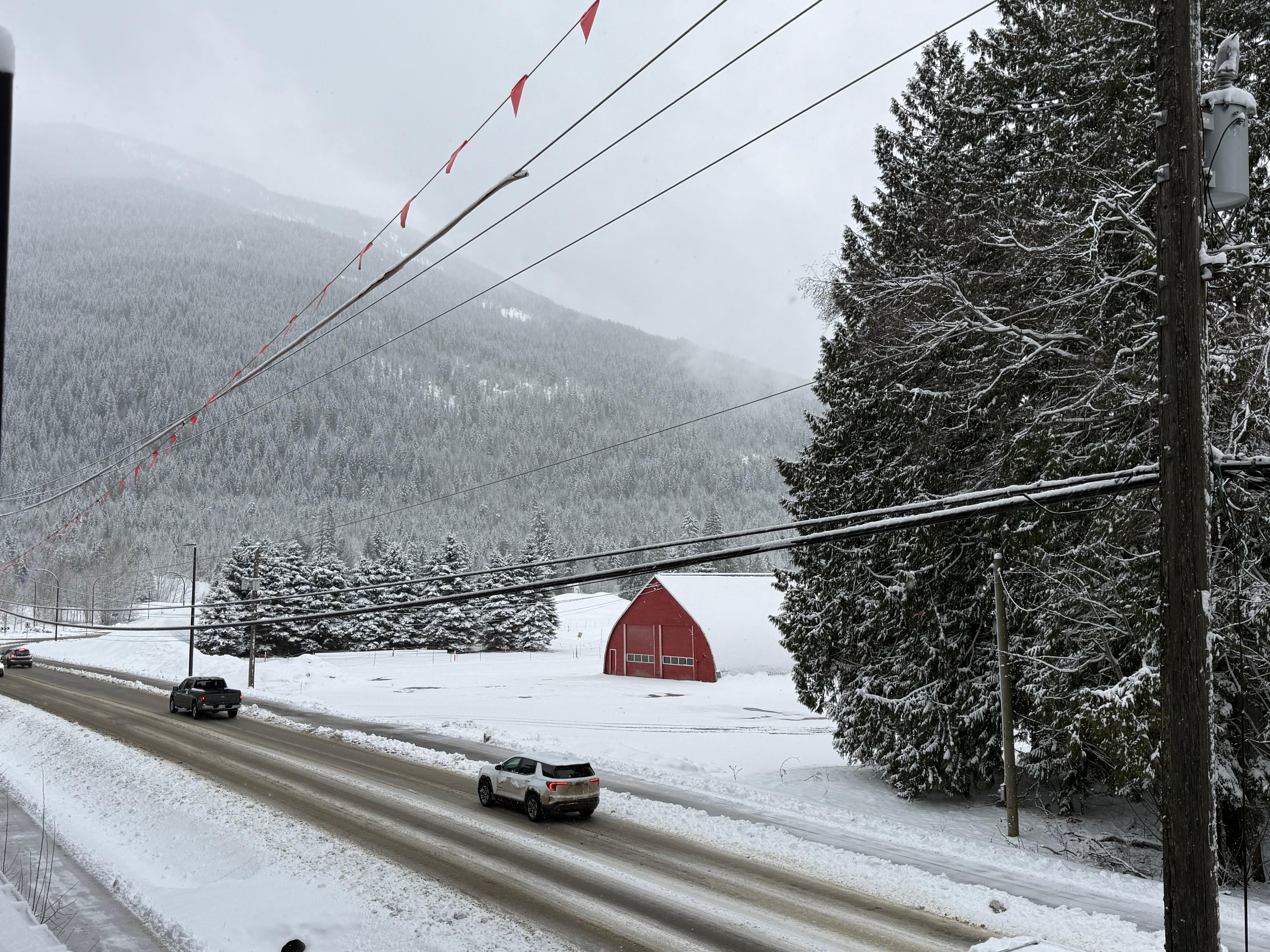 View from the balcony 