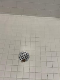 Douche pas nettoyé