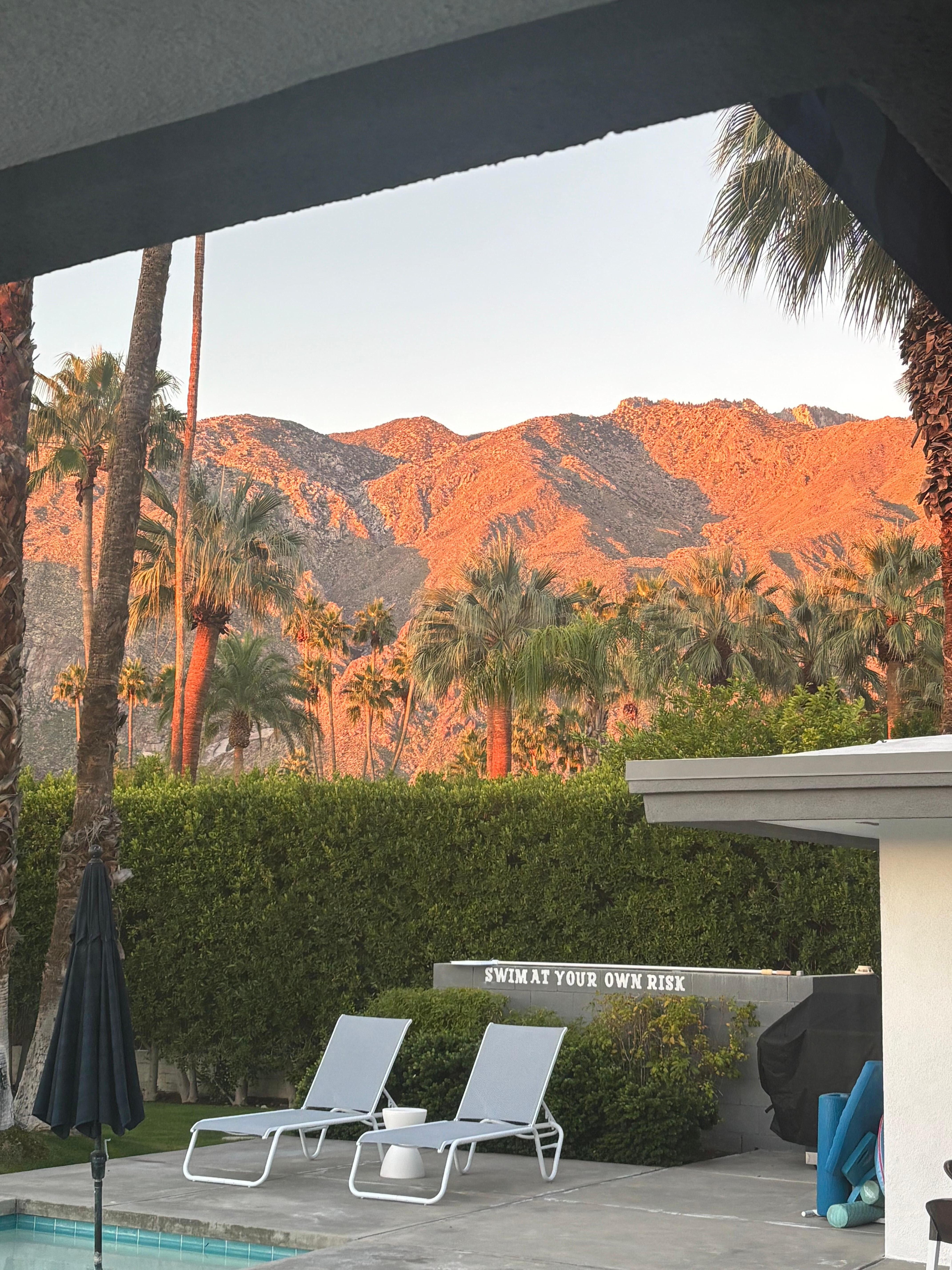 View from the master bedroom! 