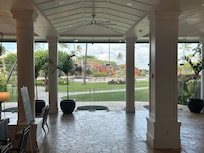 View from the lobby towards the back