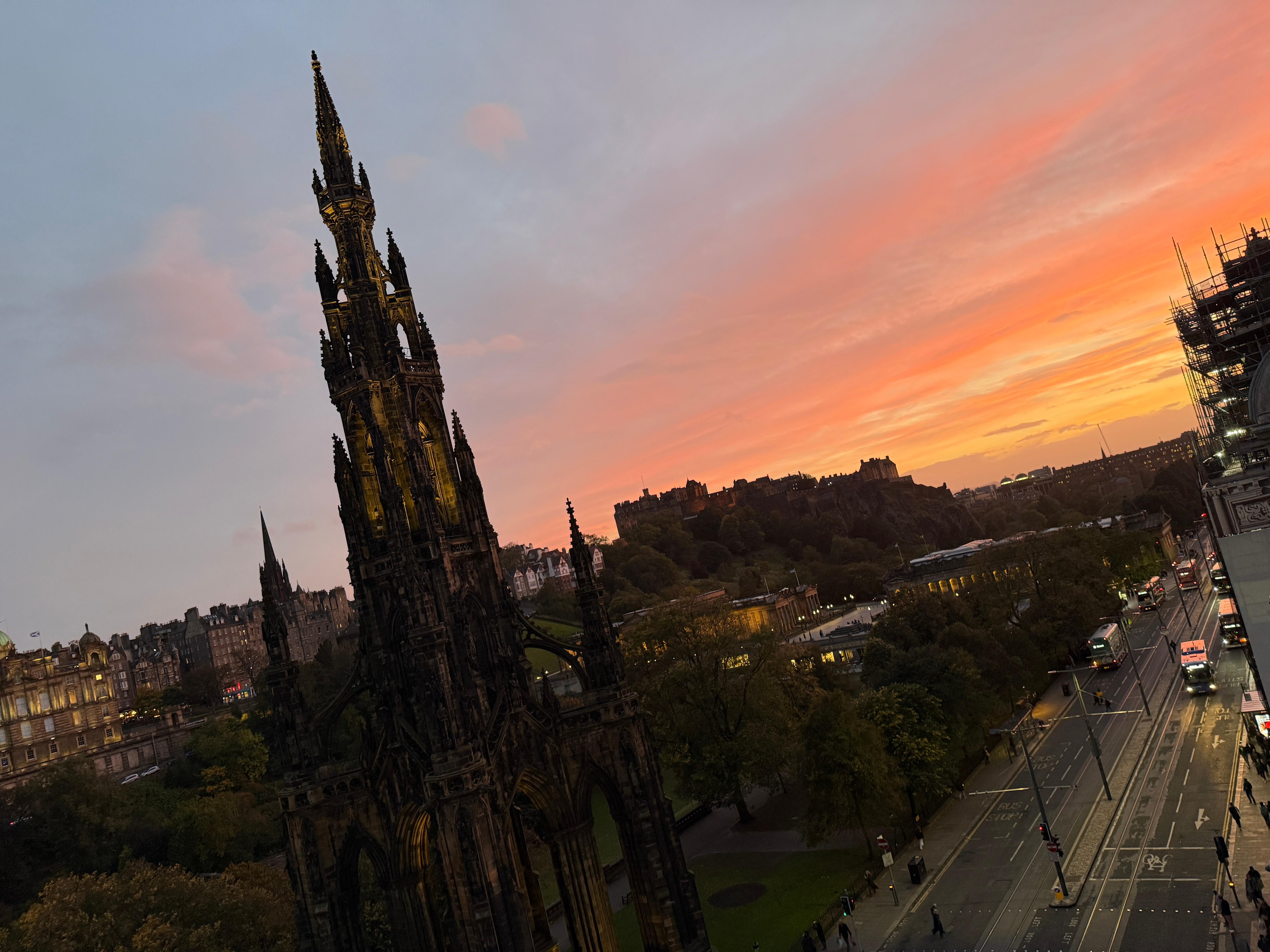 View from Rm 609! It was perfect!