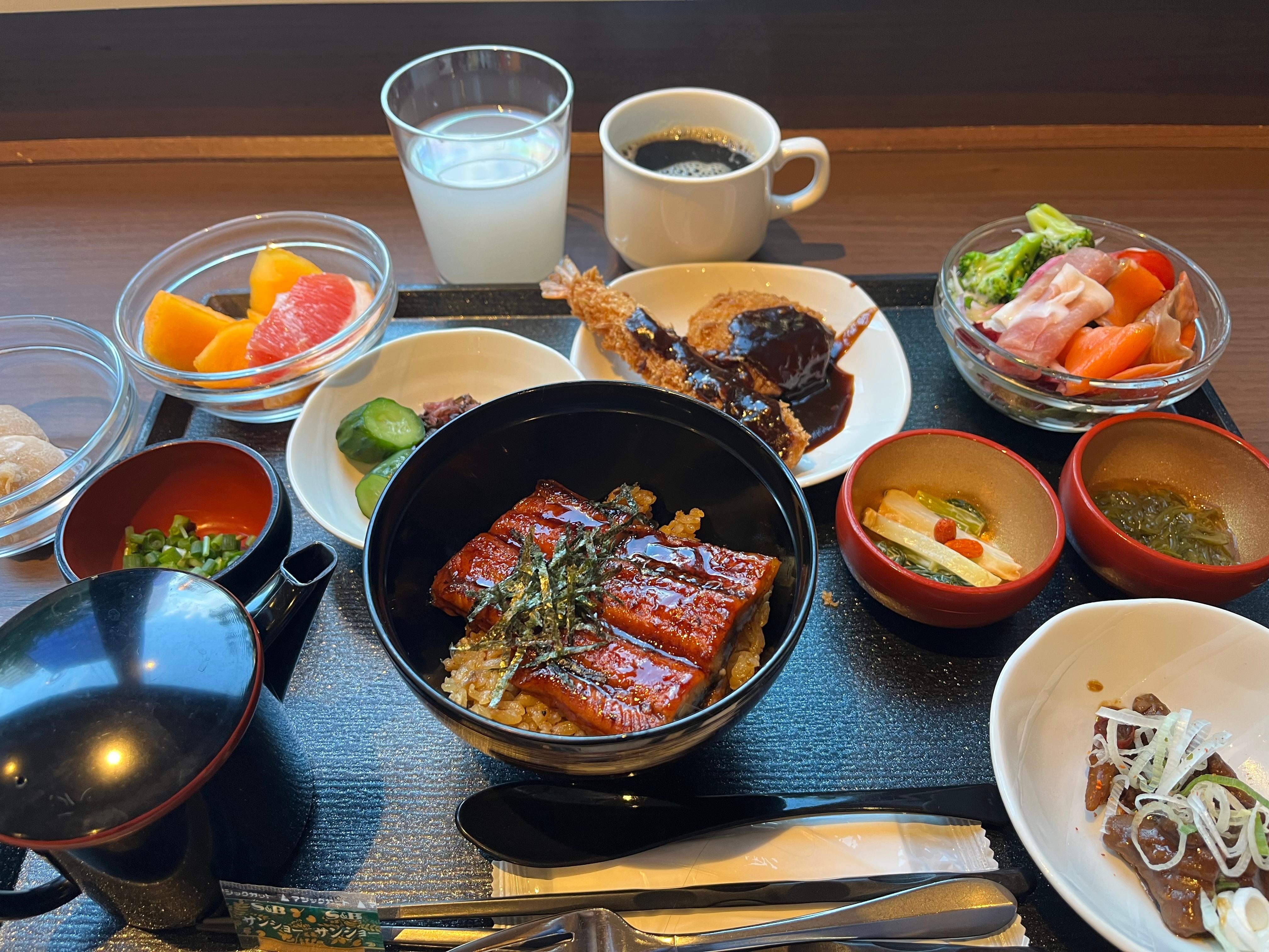 うなぎが予想していたよりも大きめのカットで食べ応えがありました！