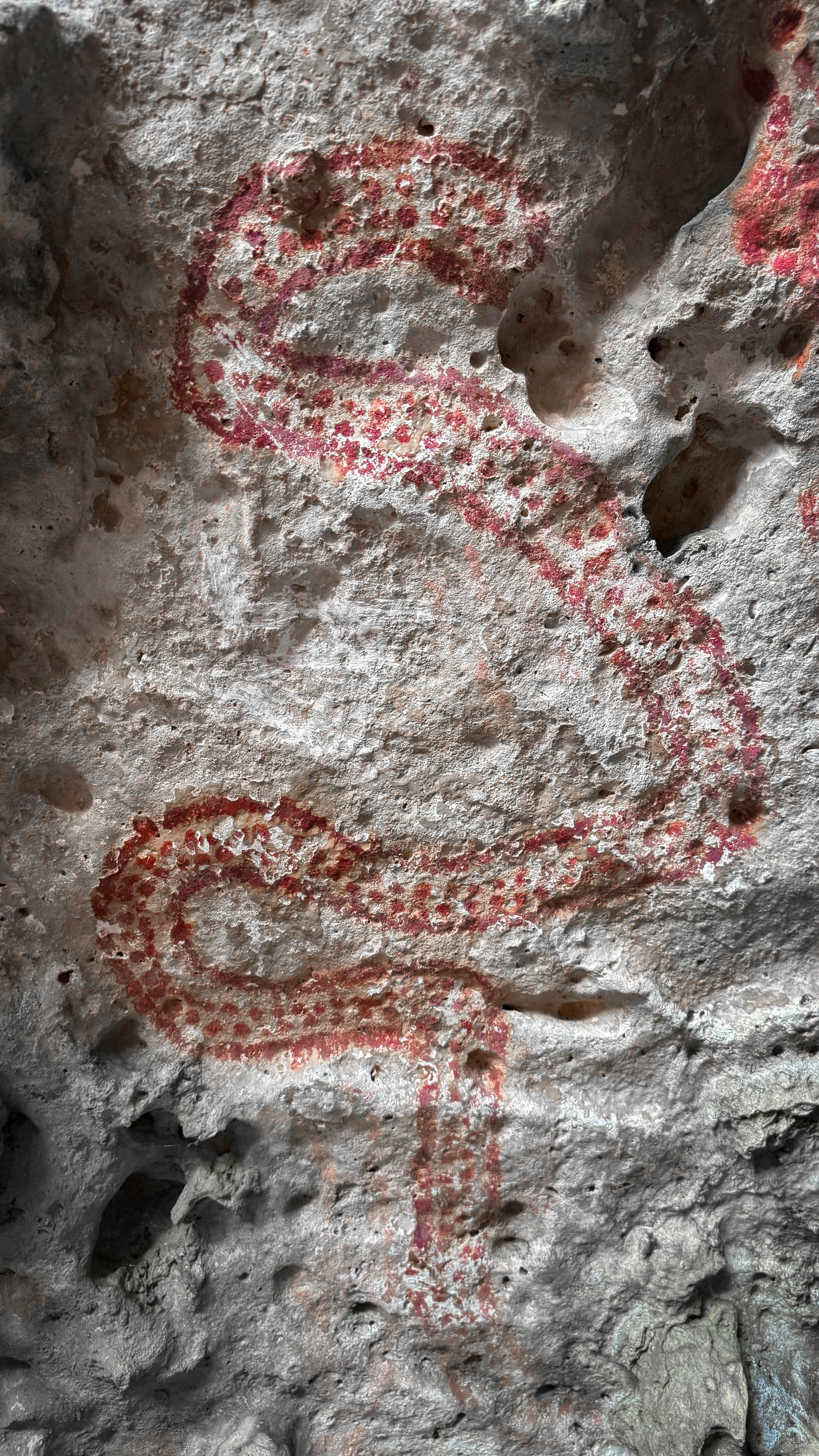 Arawak cave painting 