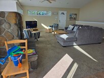 Also. The listing stays steps from the beach which is technically true but where you'd be expecting to cut between houses, you're not allowed and there's no signs up. We found out that down the road 5 minutes walking, was the public beach access