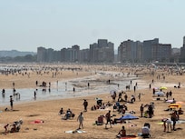 Buen clima y una playa perfecta para pasarla bien