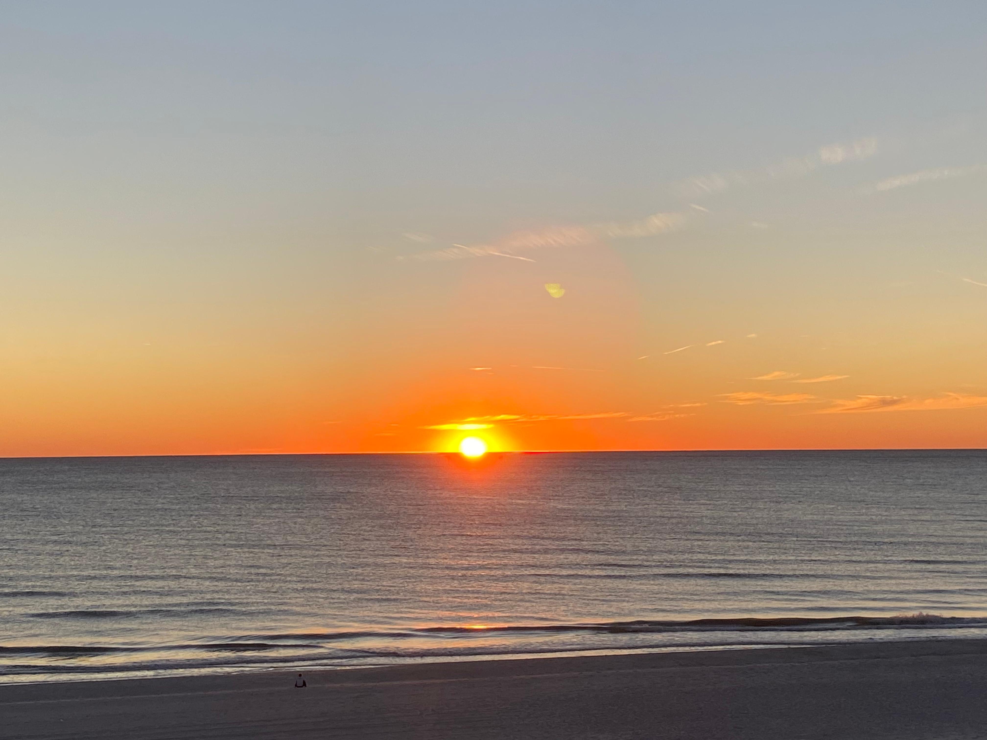 Watch the sunset from the balcony!