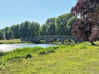 Views on the community walk across the road.