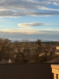 View from the rooftop pool deck.