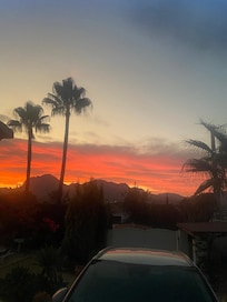 View from the terrace every evening