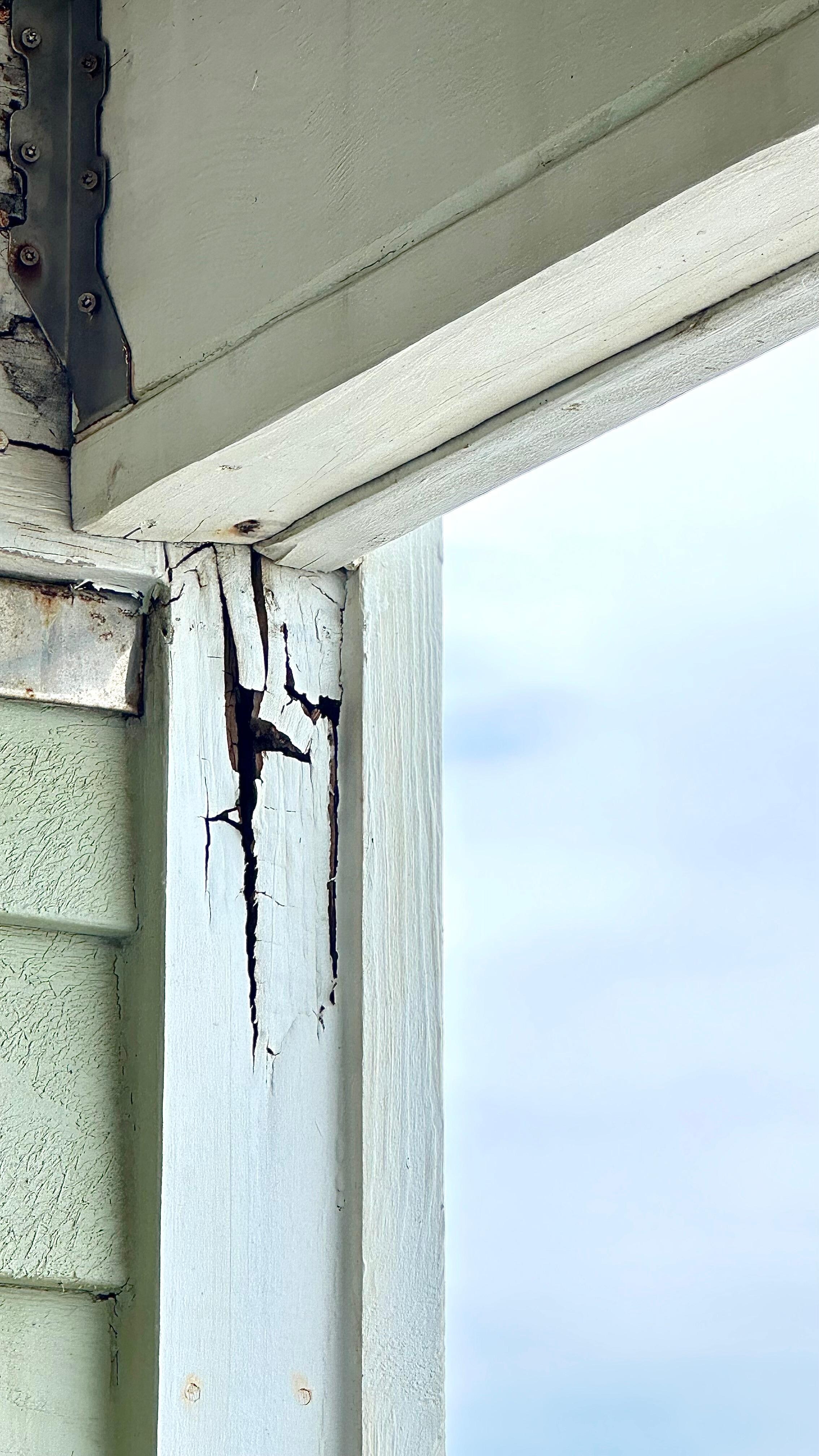  Cracked structural beam – #1 safety concern