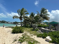 Beach in front of the unit.