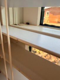 All of the windowsills looked like this