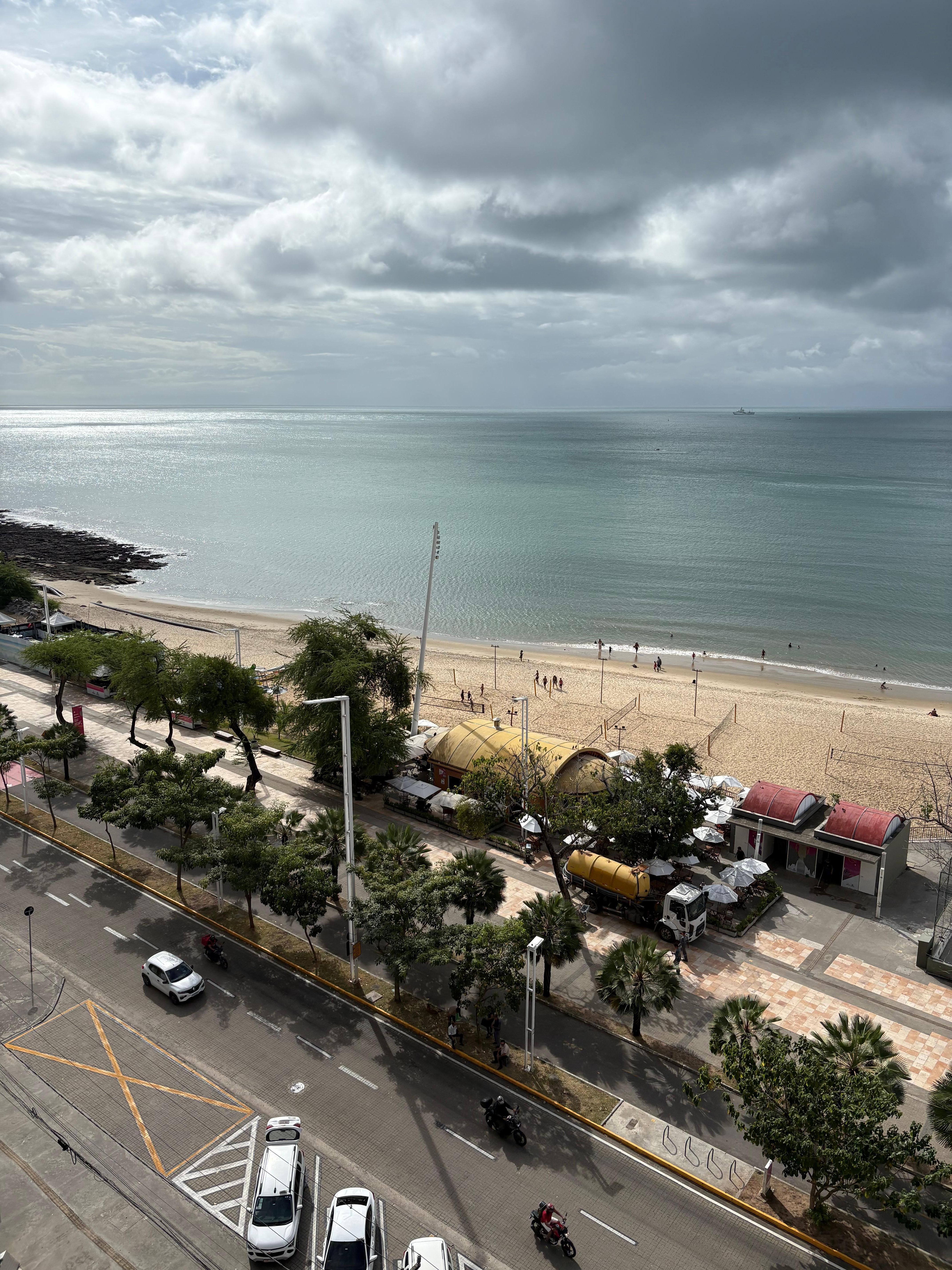 View from our balcony 