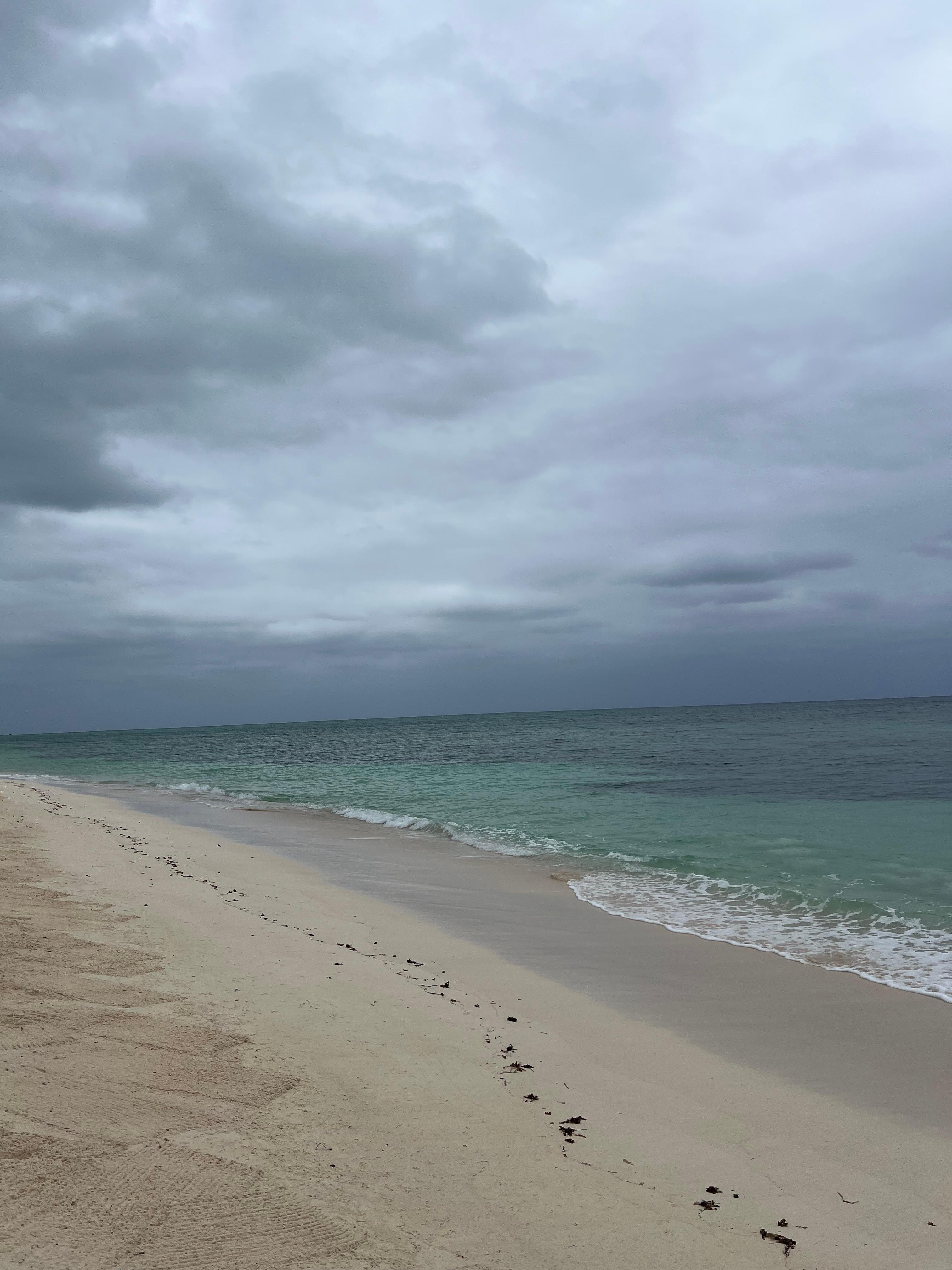 Life is rough on a private beach