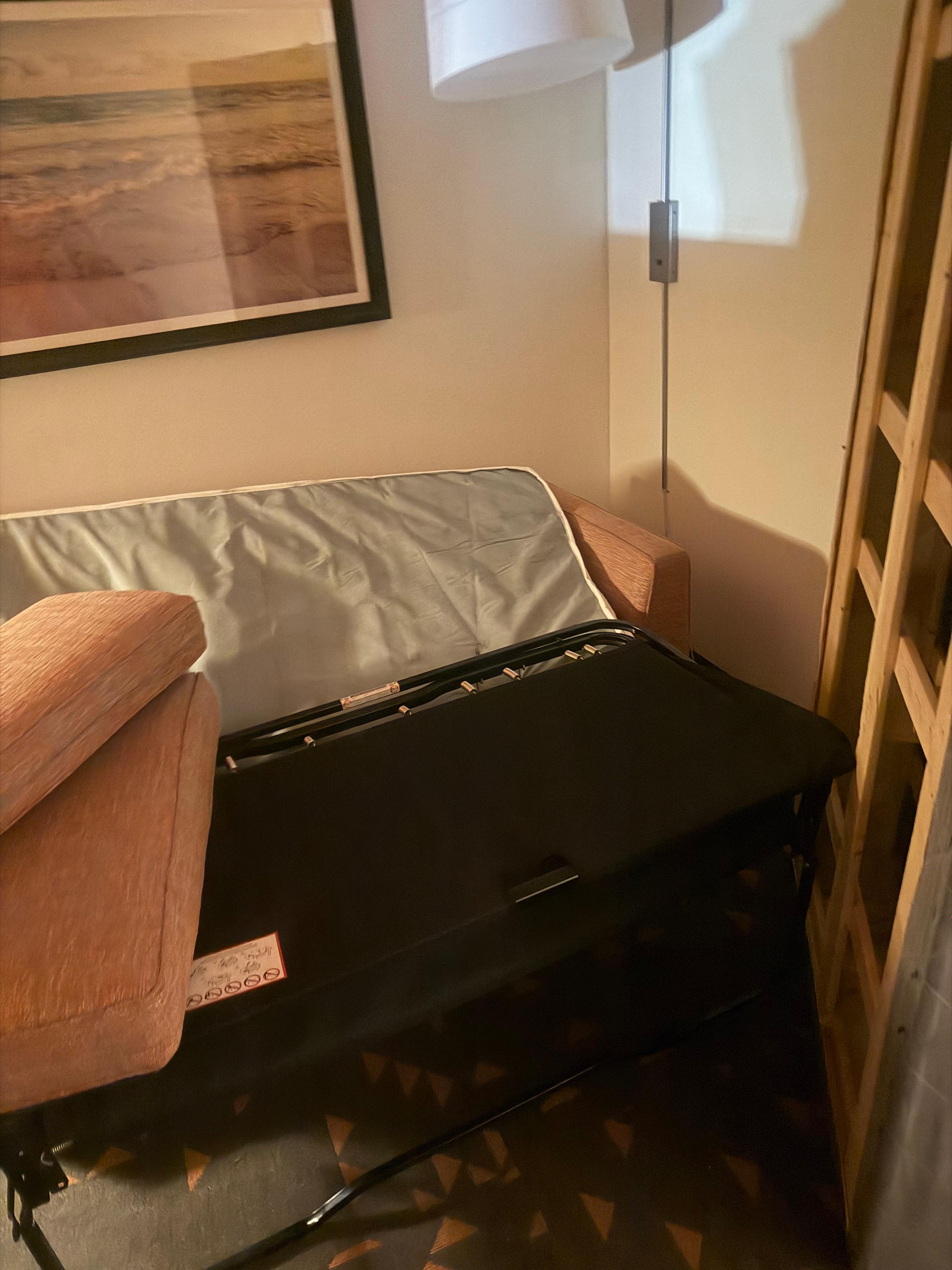 How I found my room.