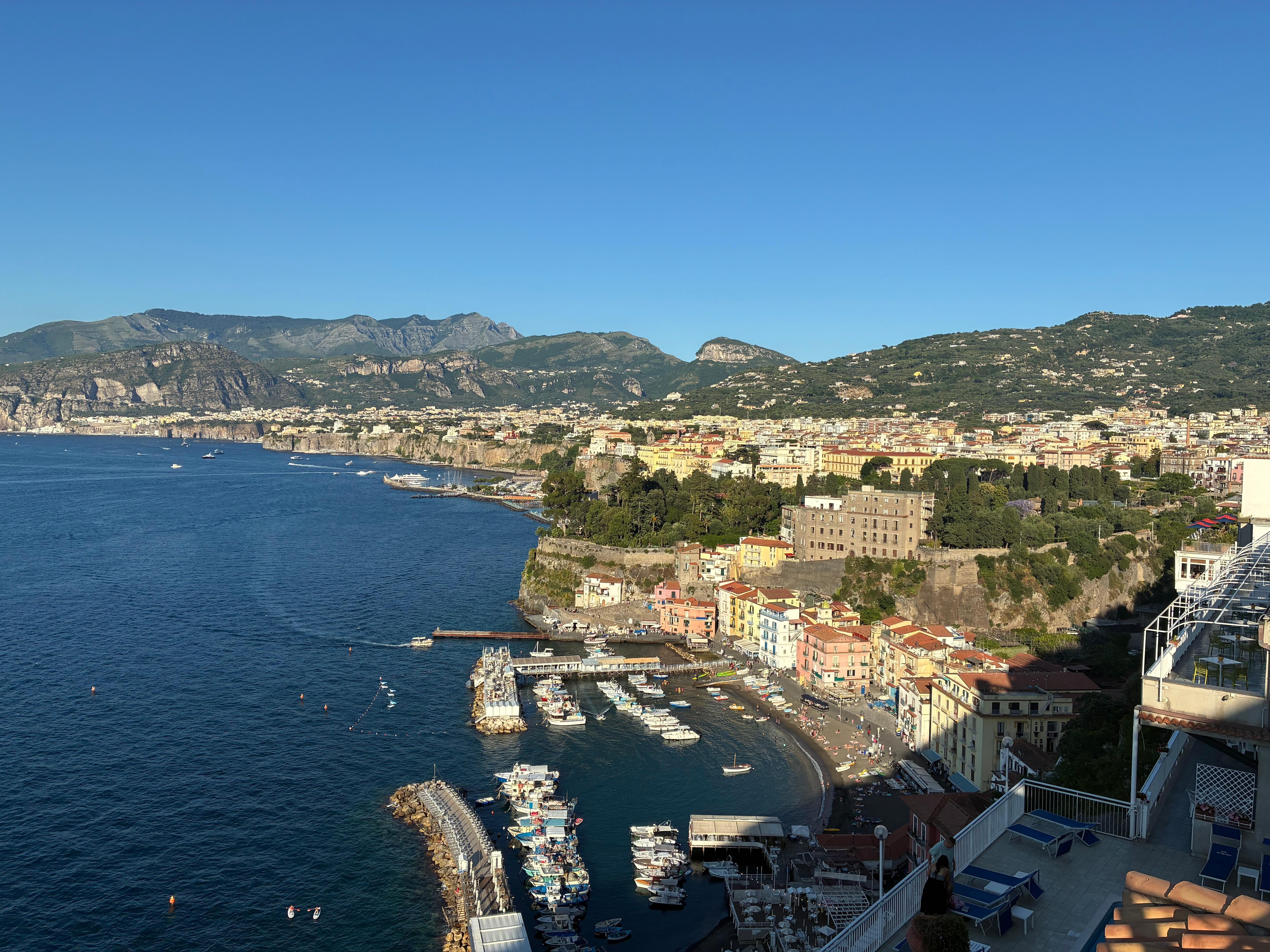 Utsikten mot Sorrento