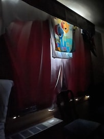 Best we could do to block the morning sun