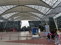 open airport complex