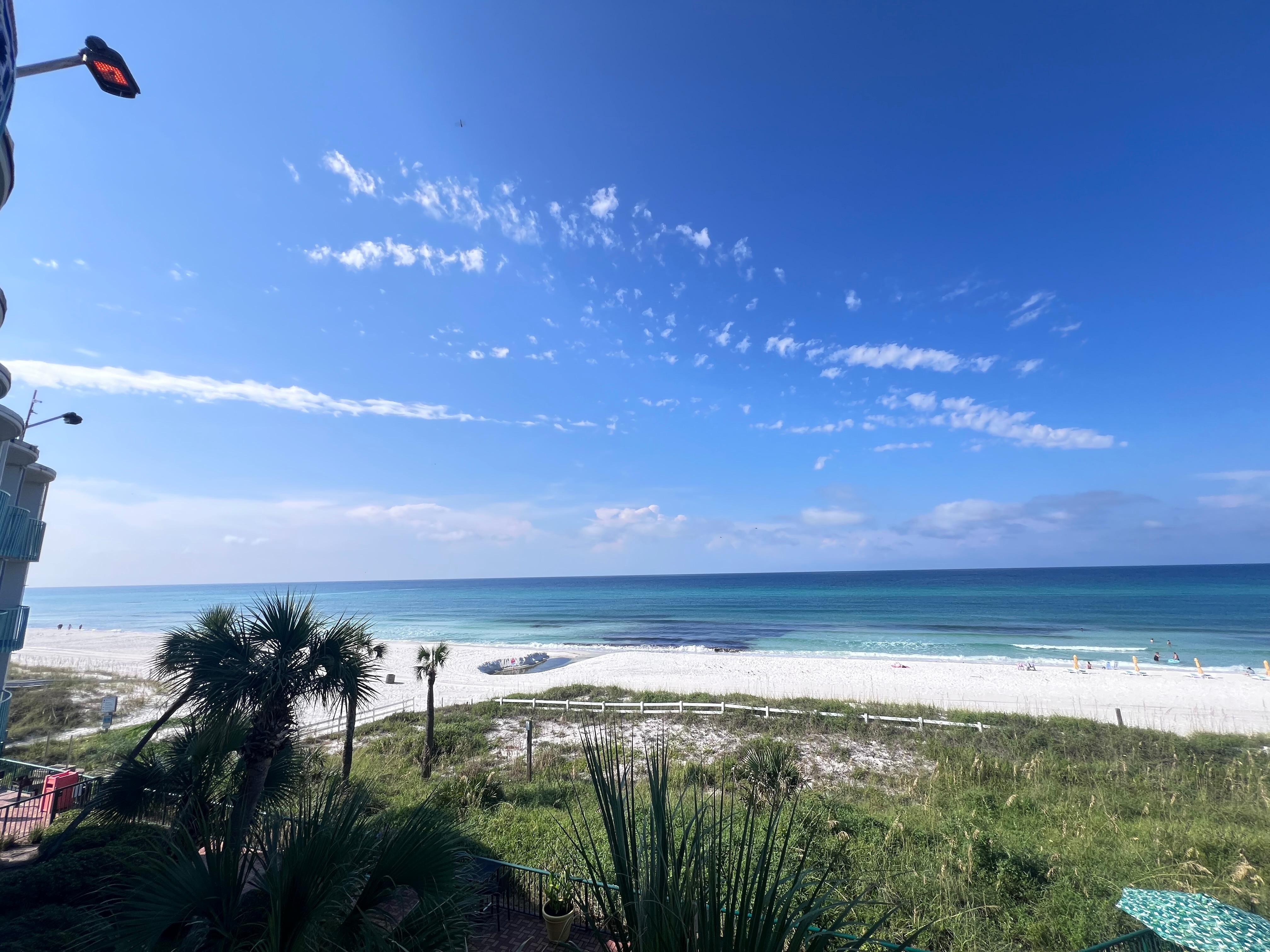 View from our balcony