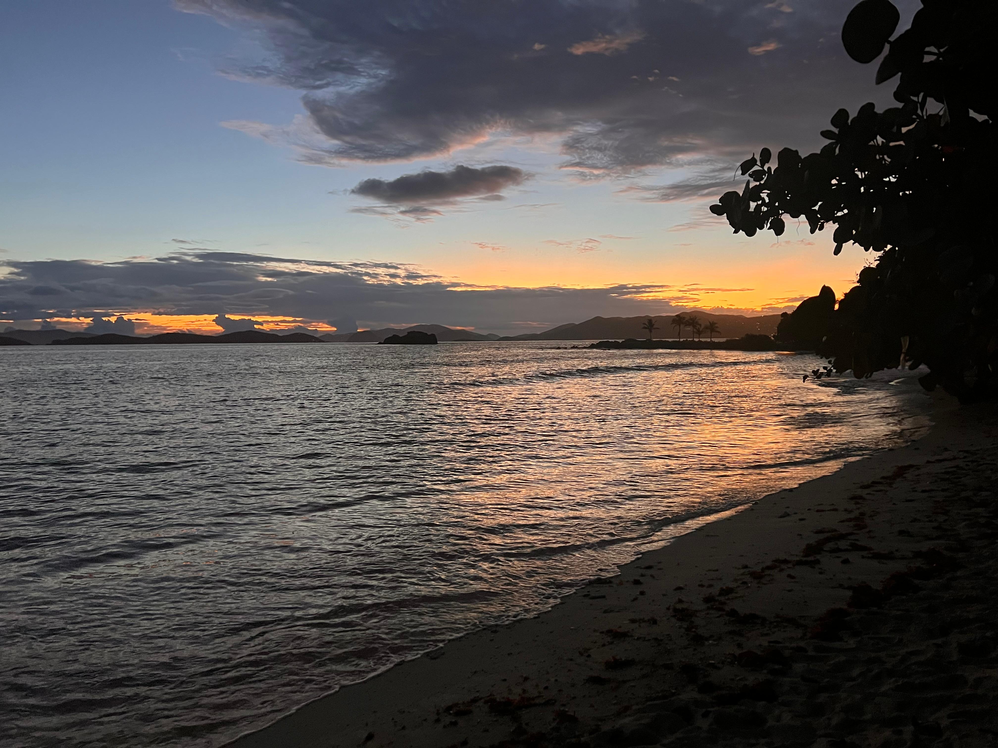 This is the view from the chair that’s by the beach directly in front of the property and you’re facing east to watch the sunrise
