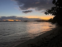This is the view from the chair that’s by the beach directly in front of the property and you’re facing east to watch the sunrise