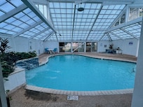 Indoor pool area