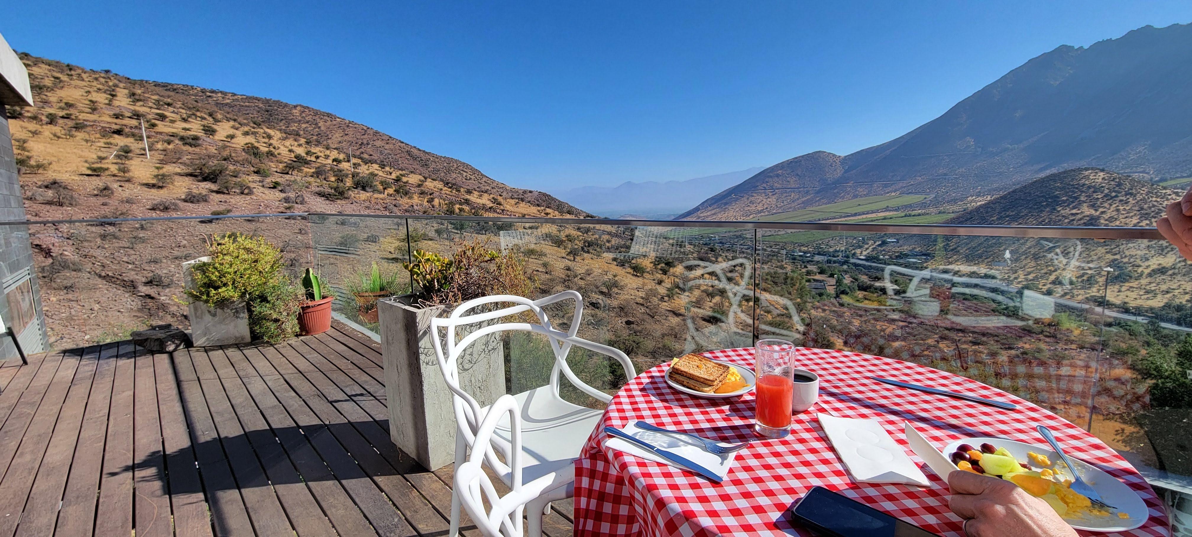 Breakfast with a view!