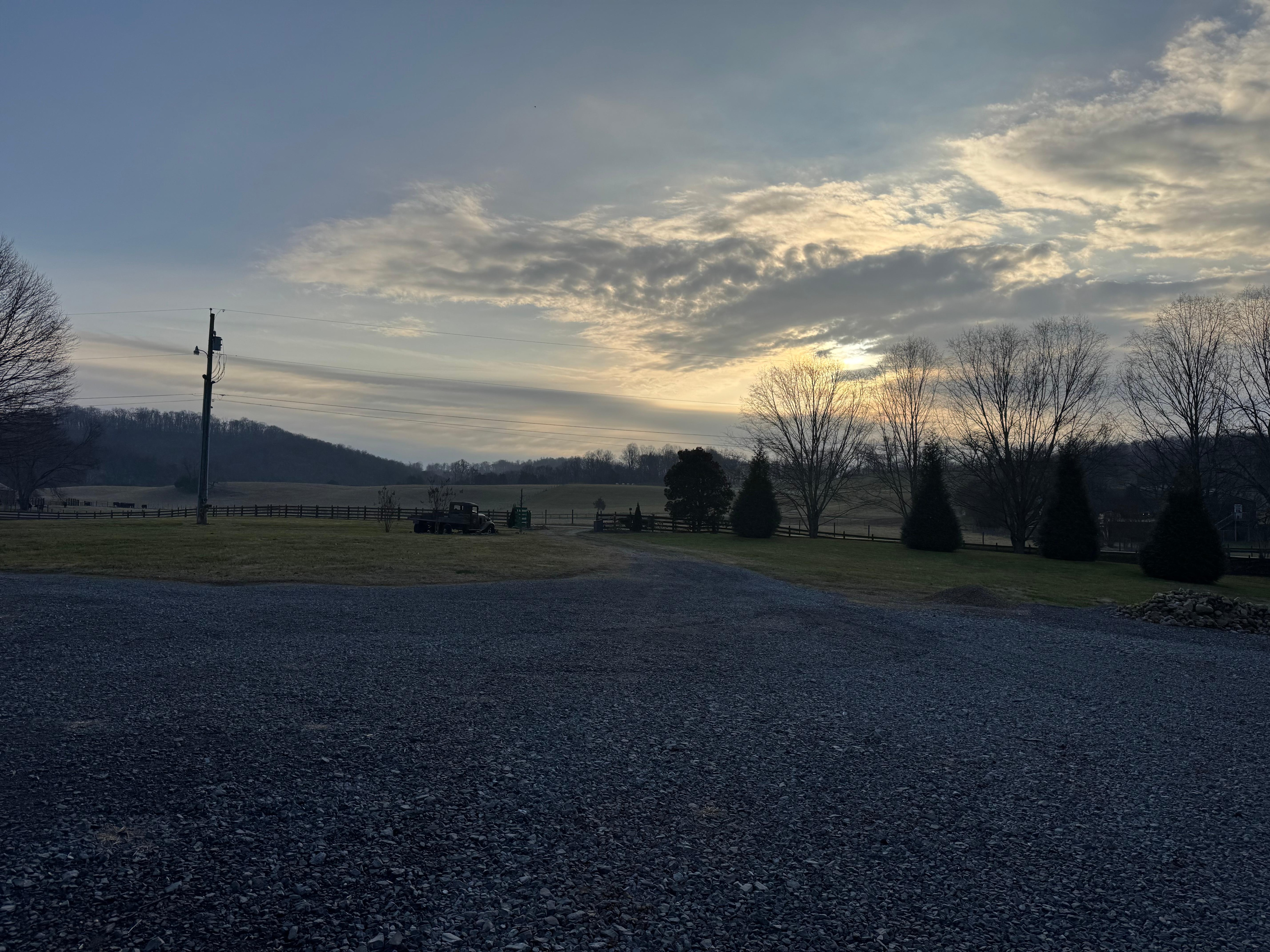 Beautiful sunrises every day