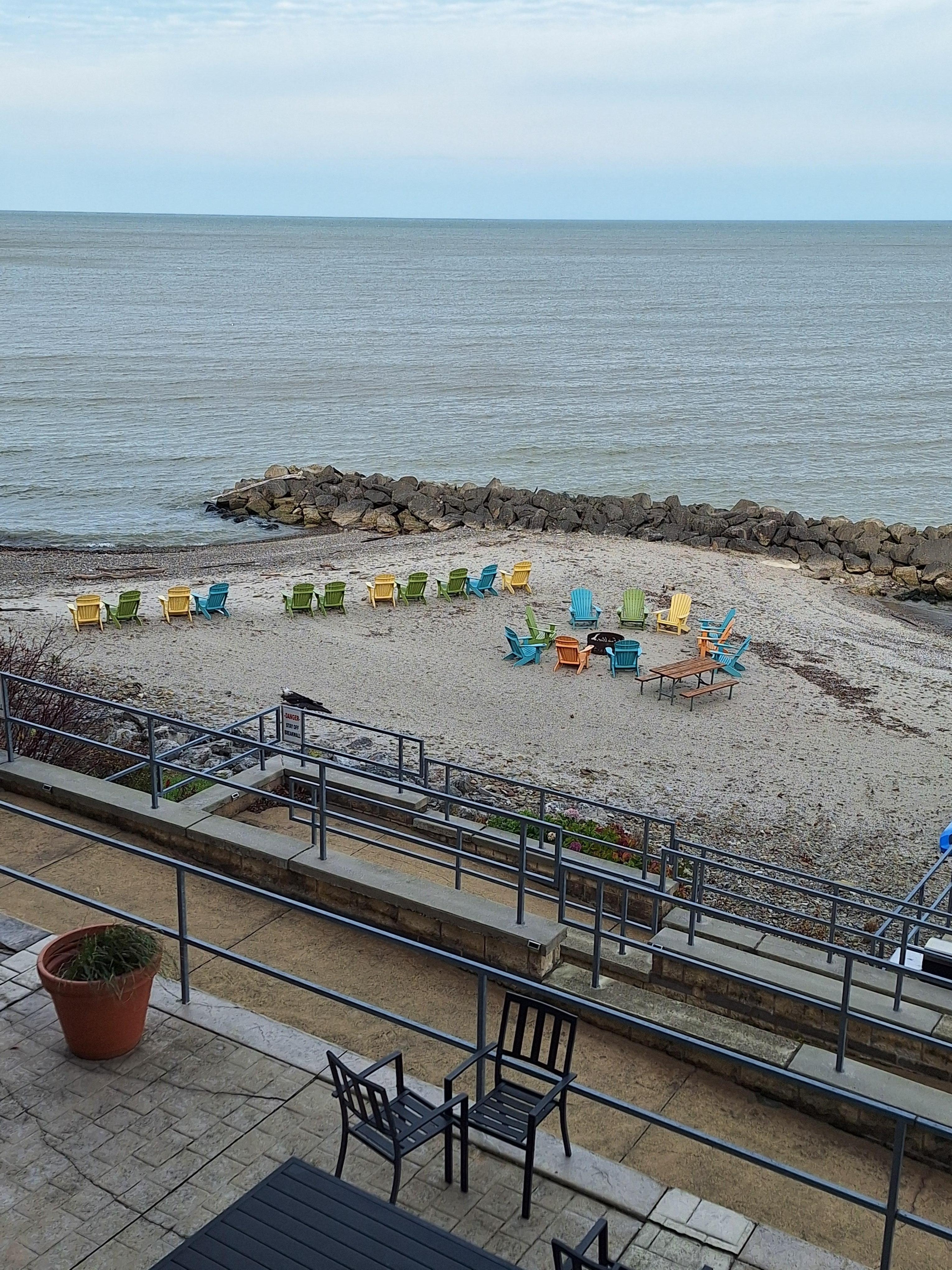 View of private beach