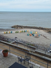 View of private beach