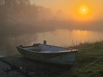 Misty mornings started our days with beauty and anticipation.
