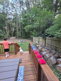 Back Yard deck