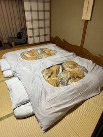bedding they made for us