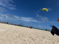 you have reserved space on beach with chairs available