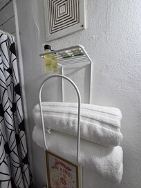 towels and toiletries