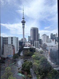 View from the club lounge