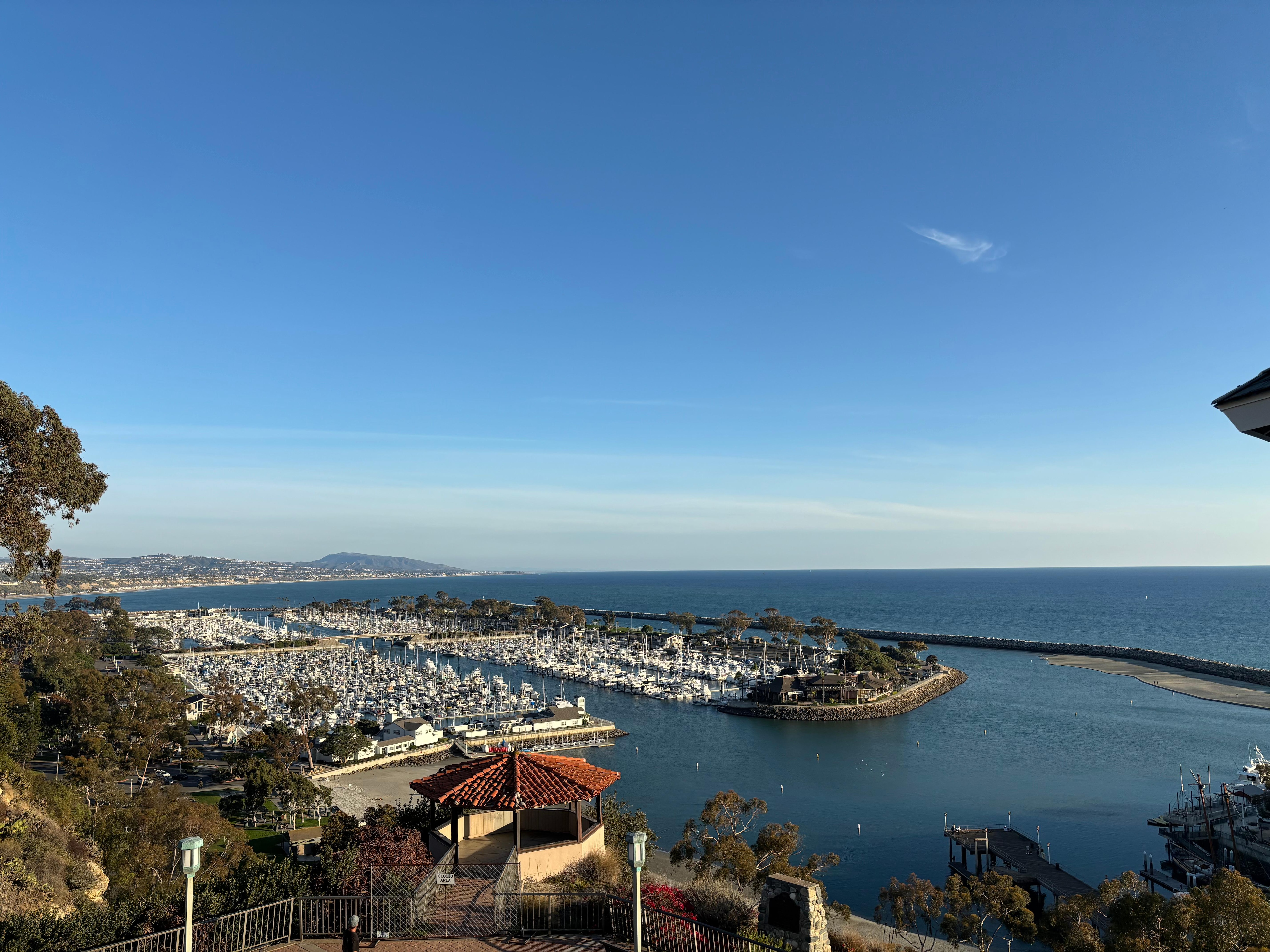 View from our balcony