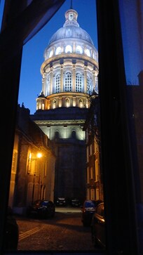 The view from the ensuite bedroom