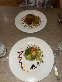 Special dinner at the veranda