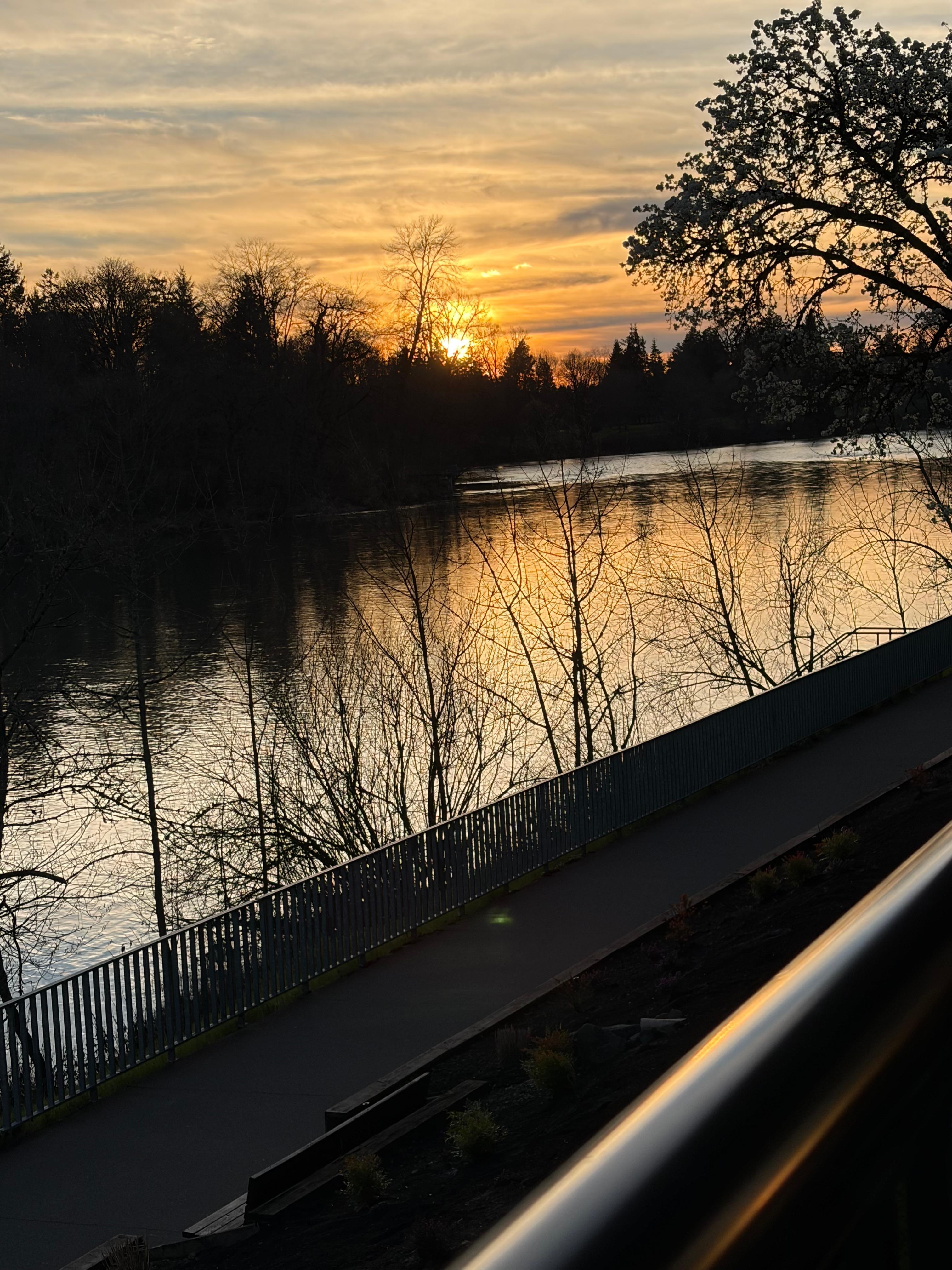 Sunset from my balcony..🥰