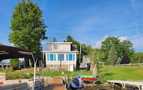 Back of house from dock.