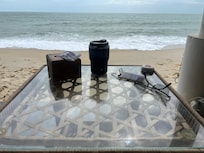 View from the hotel restaurant which was 1 minute walk from my room.