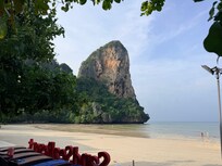 West beach seen from pool area