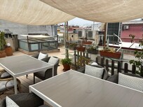 Roof top communal area.