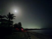 This picture is from about a one minute walk from property to the beach