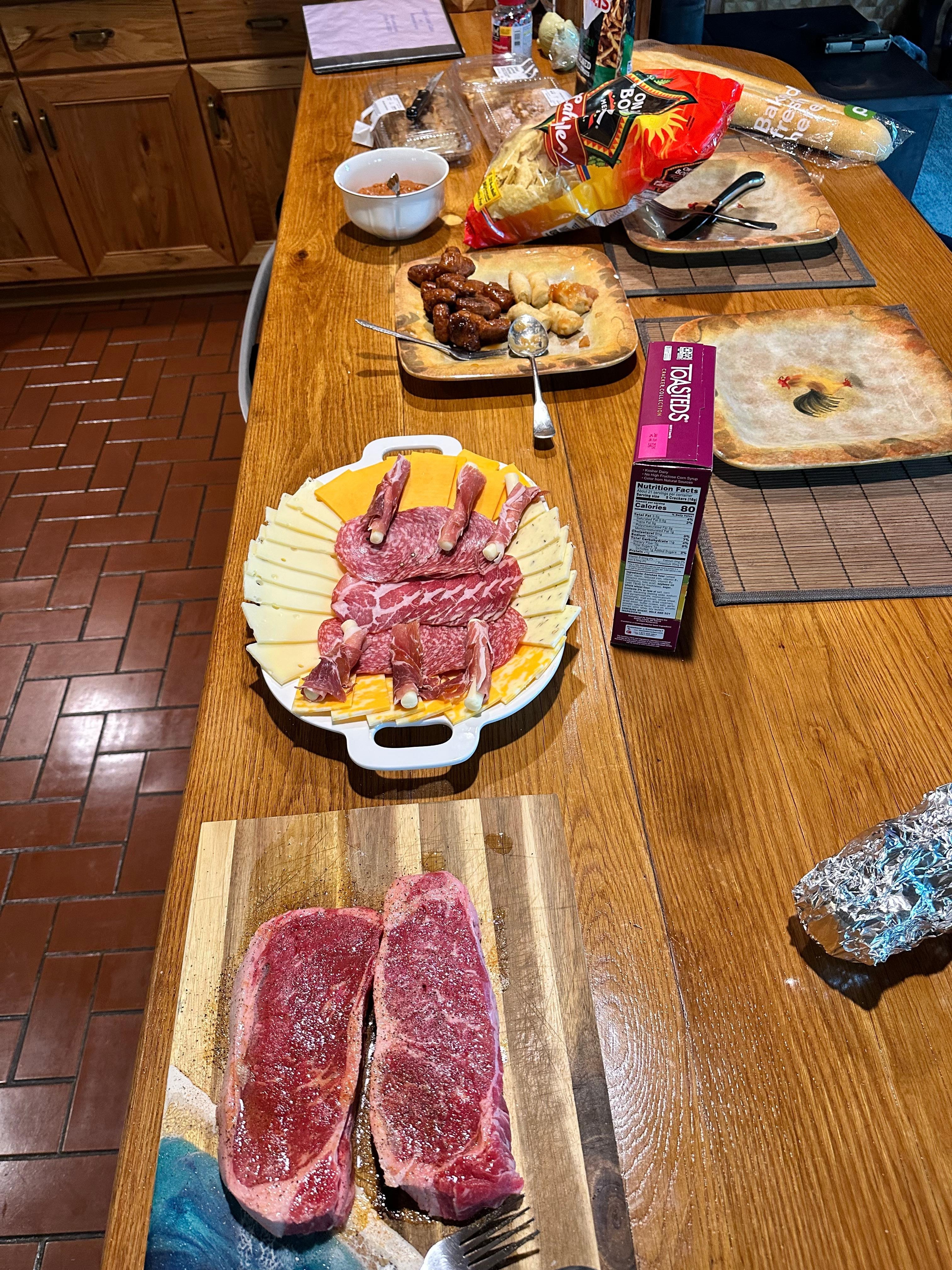 Football tailgate food 